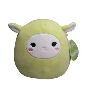 Squishmallow Addison Green Lamb 8" Plush Stuffed Animal Easter Spring Alpaca Toy